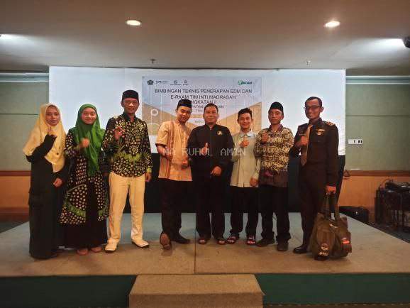 MA Ruhul Amin Turi Lamongan Mengikuti Bimtek EDM ERKAM di Surabaya